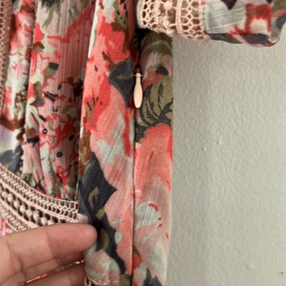 Anthropologie Ranna Gill rose bouquet dress - Picture 4 of 6